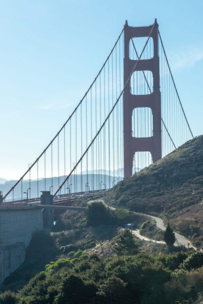 Golden Gate Bridge from northern end