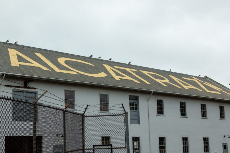 Roof of the old power house on Alcatraz