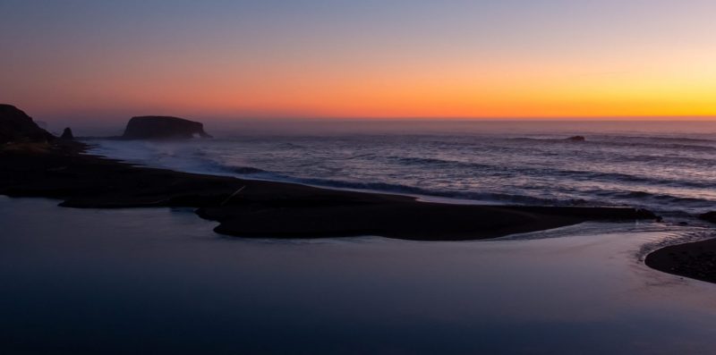 Sunset at North Salmon Creek