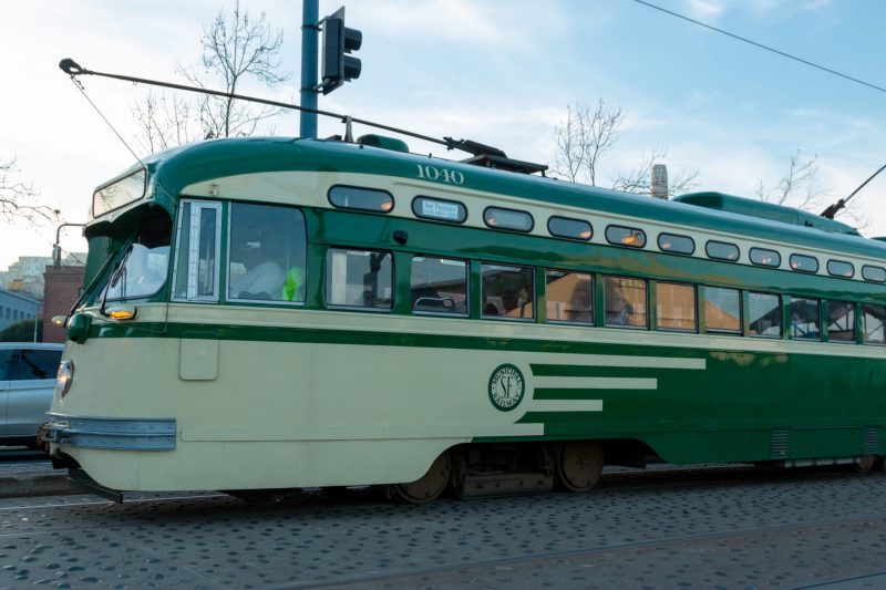 Streetcar on the Embarcadero