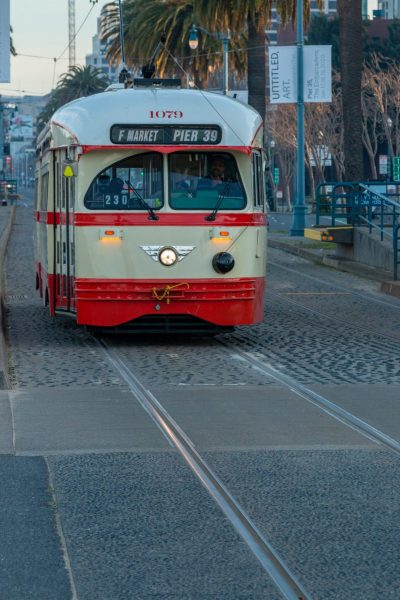 Streetcar on the Embarcadero